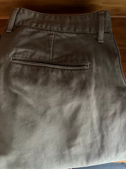 olive green military officer pants size 33