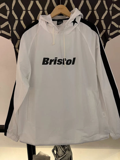 FCRB Hooded Windbreaker in White