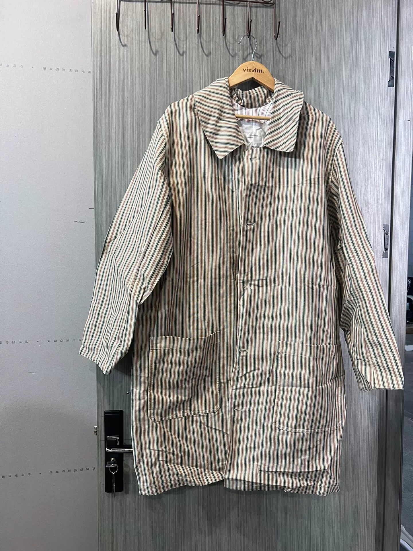 Visvim 20SS Grease Monkey Conoid Coat