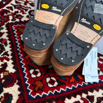 Visvim Brigadier Boots in Beige