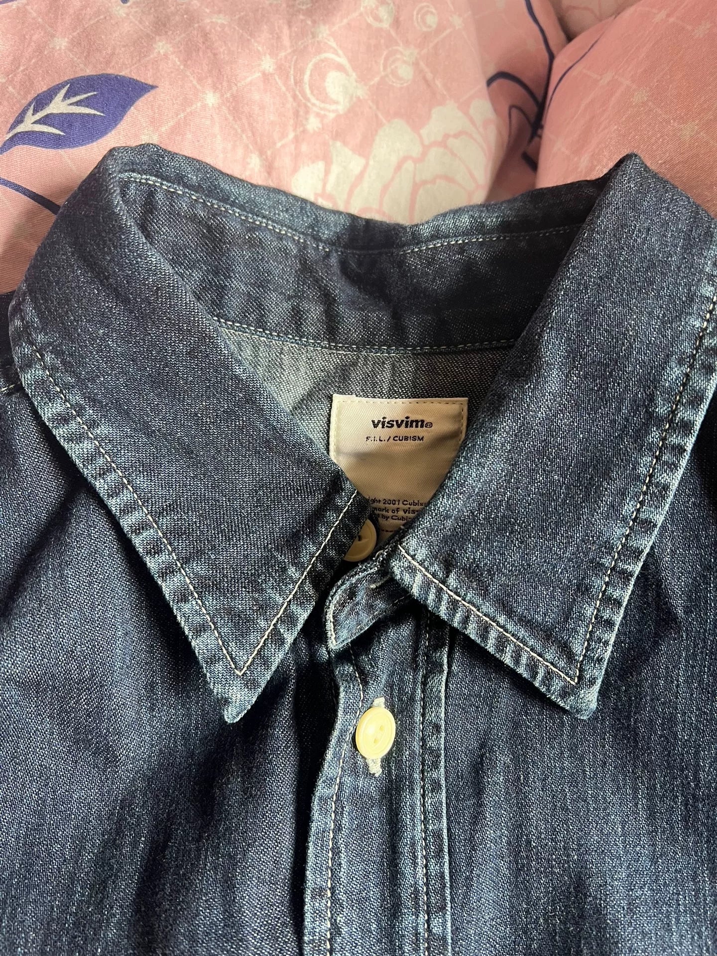 VISVIM 20SS Damaged Denim Lumber Shirt