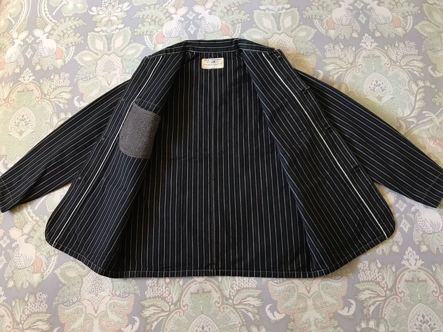 Stevenson Overall Japanese Striped Work Jacket