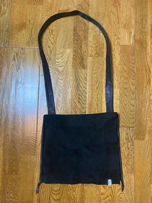 visvim black shoulder bag 18ss collection