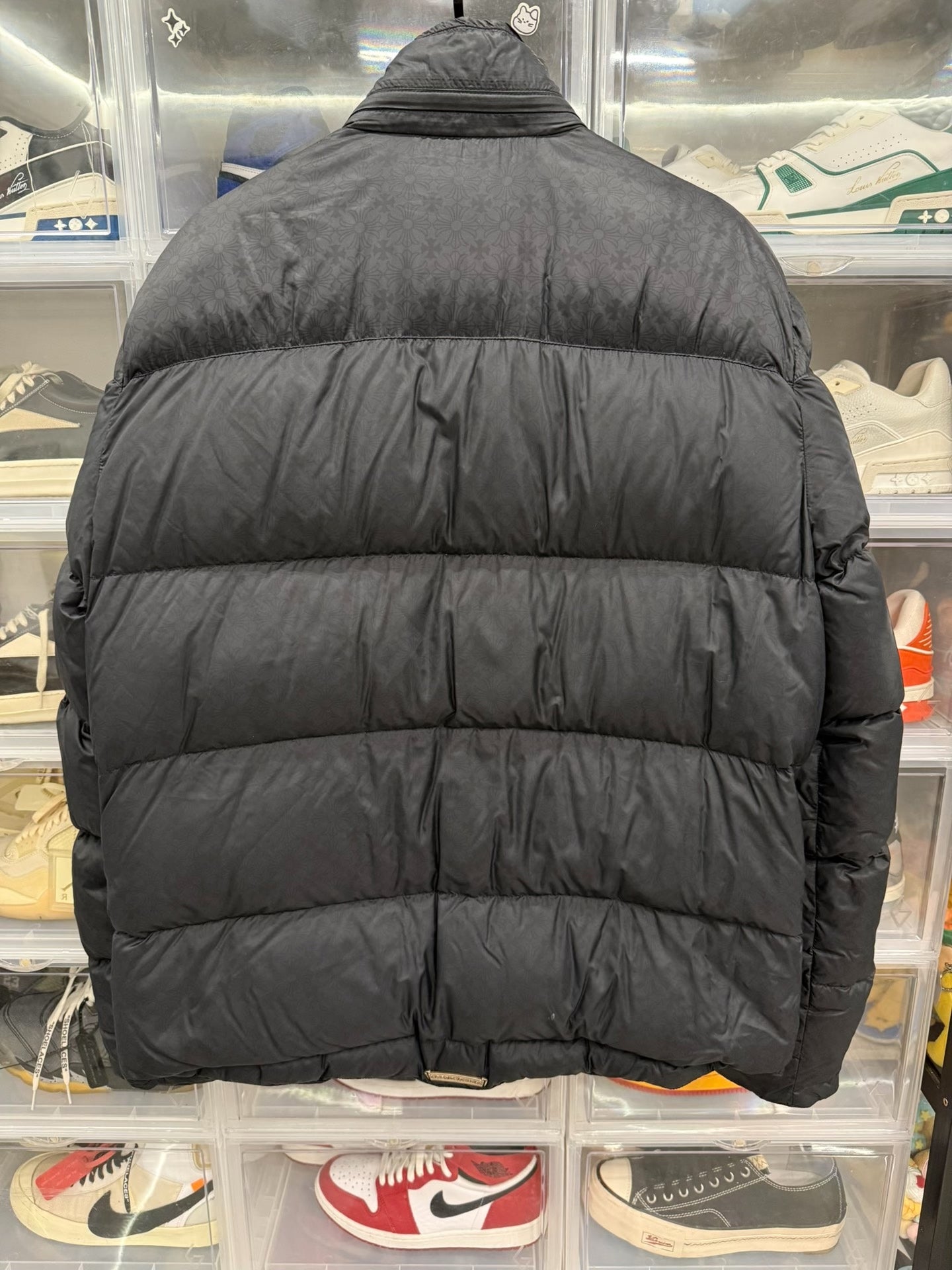 Chrome Hearts Vintage Black Down Jacket
