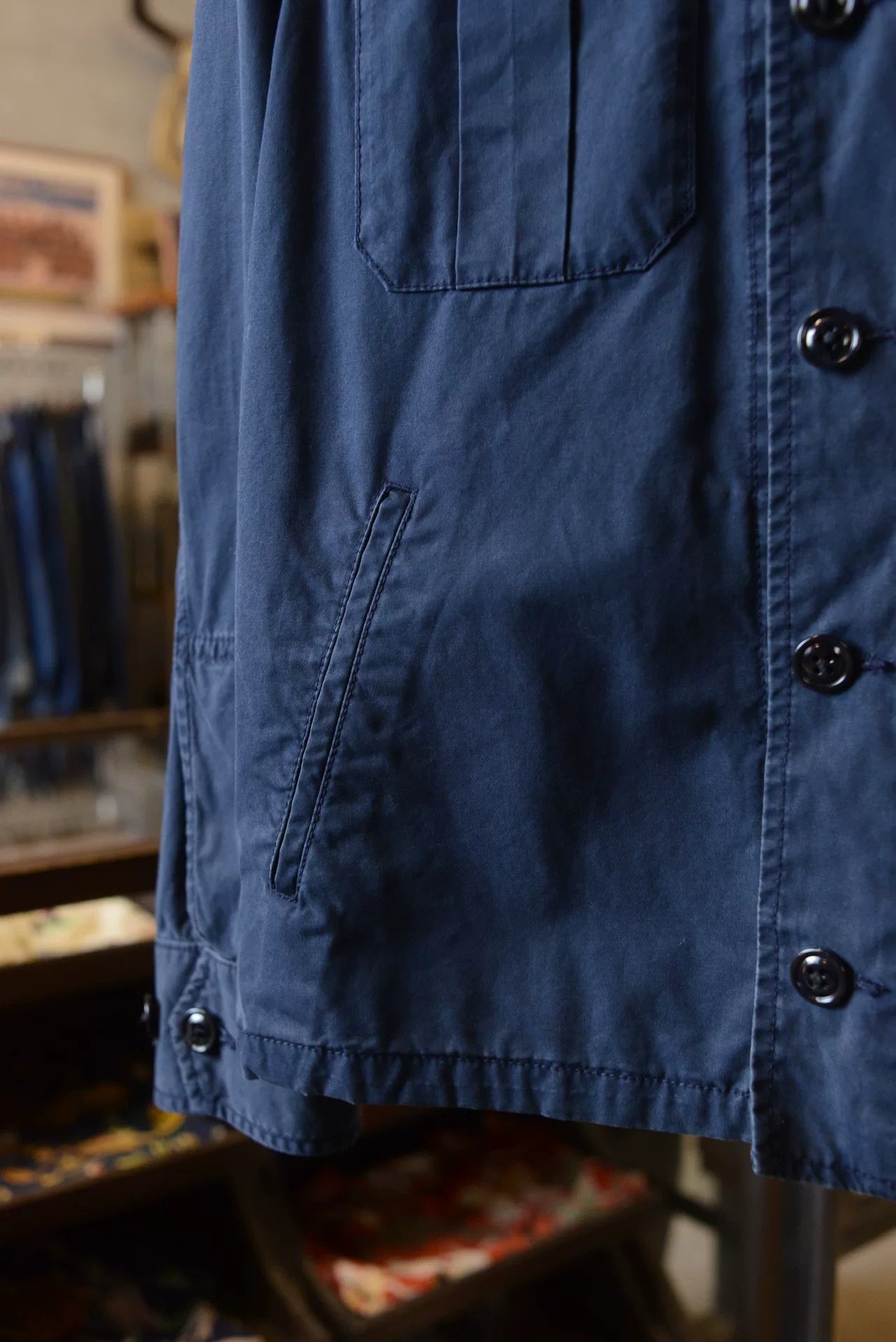 POLO Jeans Navy Double Pocket Jacket M