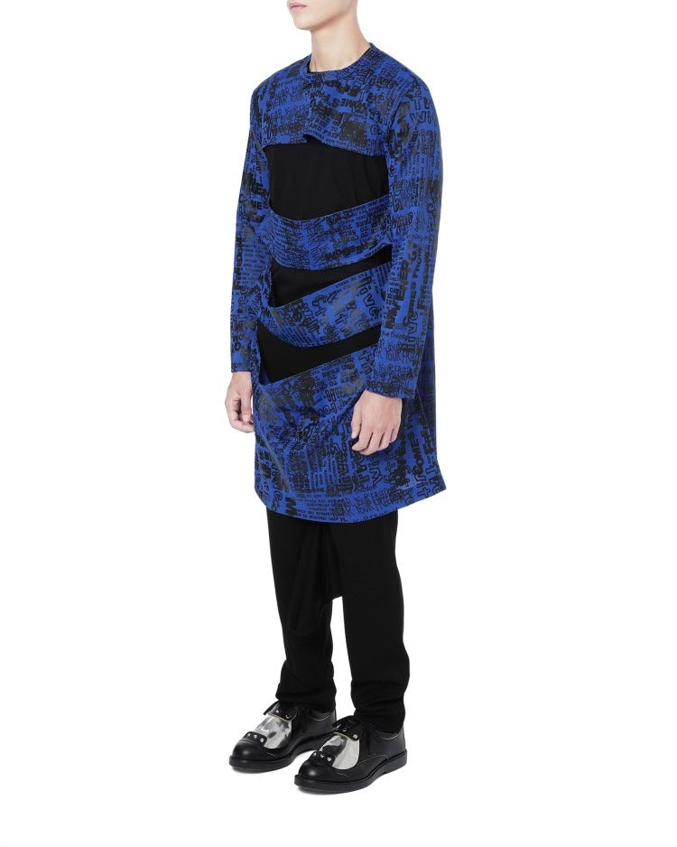 COMME des GARCONS HOMME PLUS Layered Print T-Shirt
