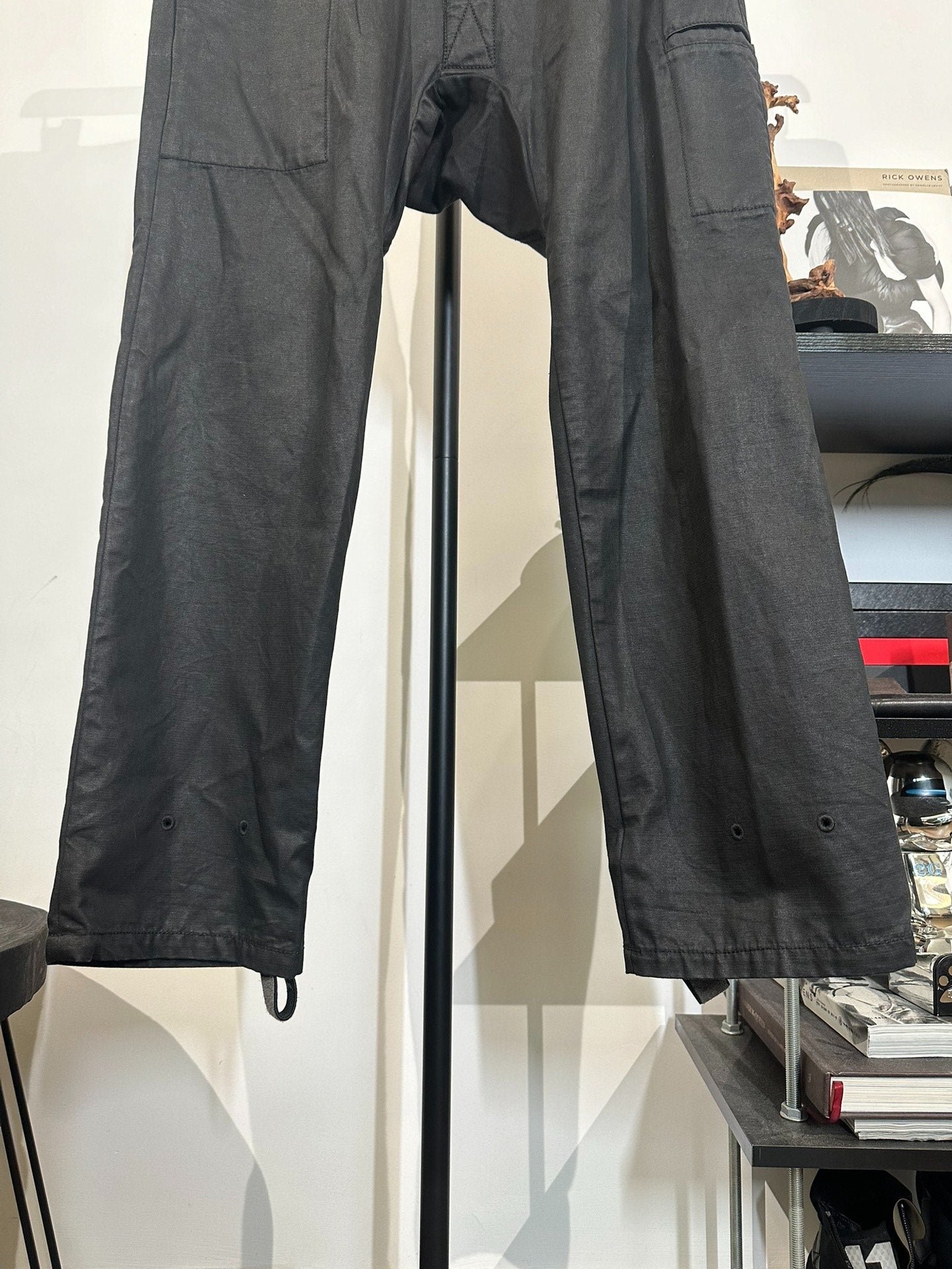 Boris Bidjan Saberi 11by BBS Waxed Straight Pants