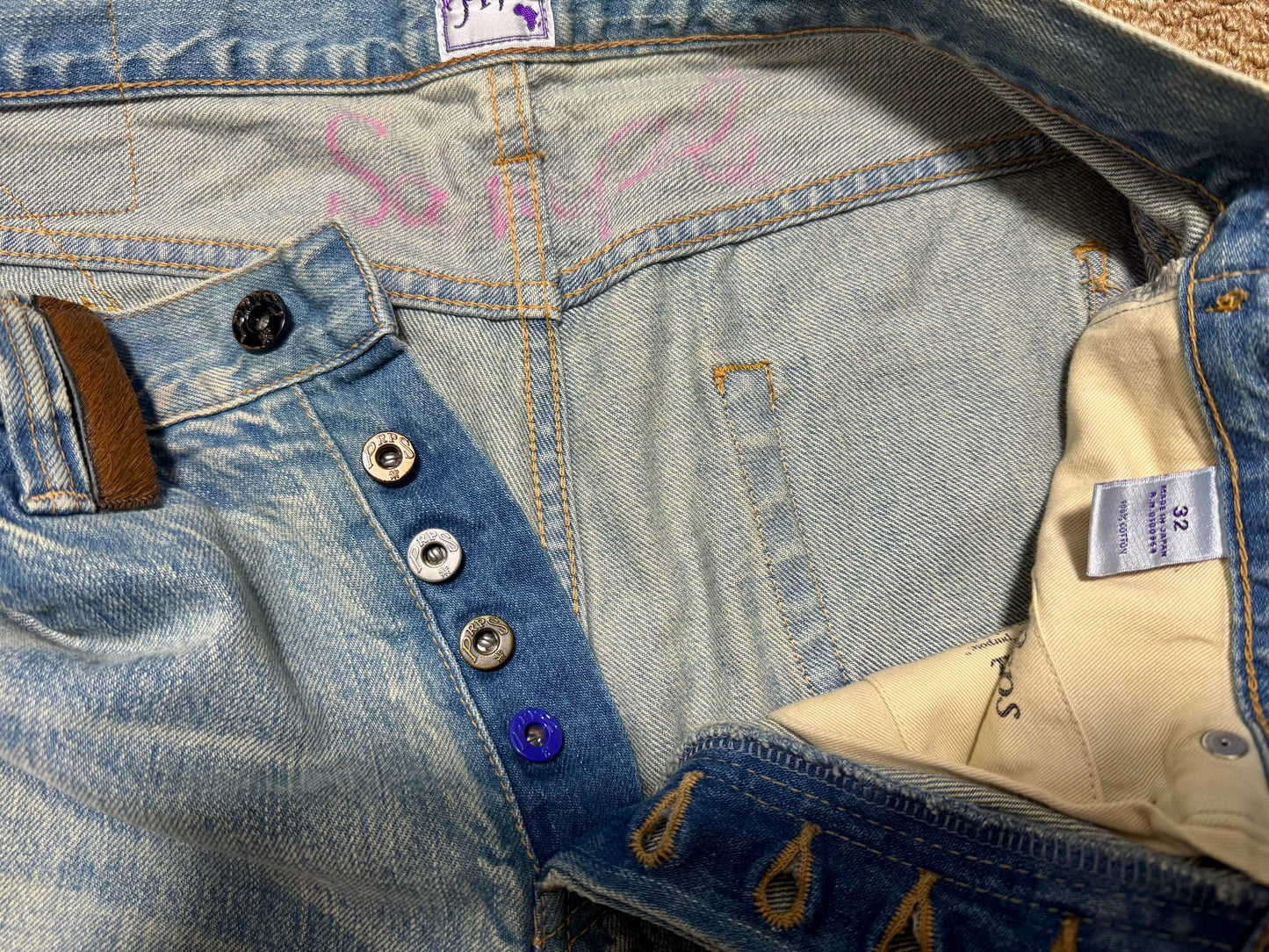 Prps Sample Light Blue Pants