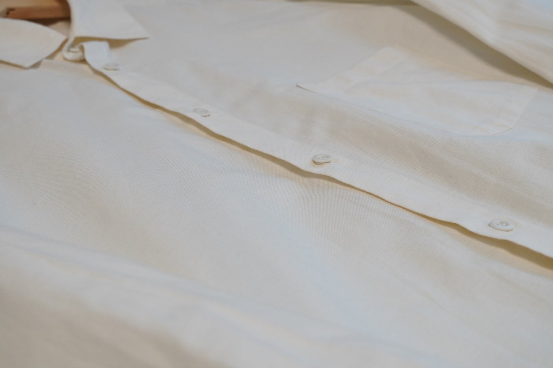 Yohji Yamamoto 2002SS Striped Cream Shirt