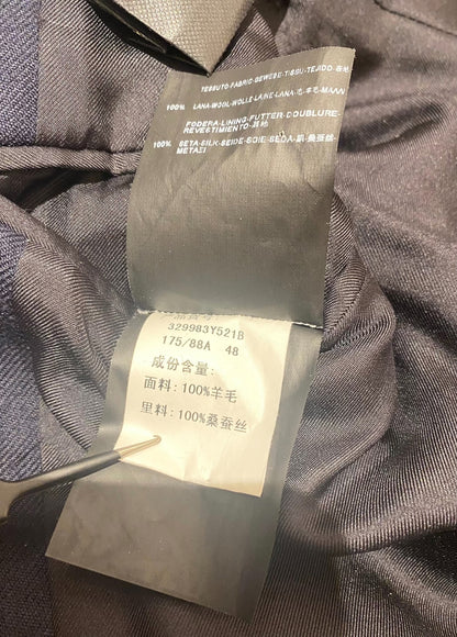 Saint Laurent SLP Wool Gold Button Blazer 48