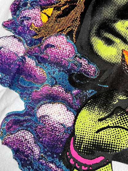 John Galliano colorful printed top