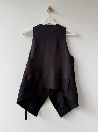 Yohji Yamamoto Y's Wool Vest with Straps