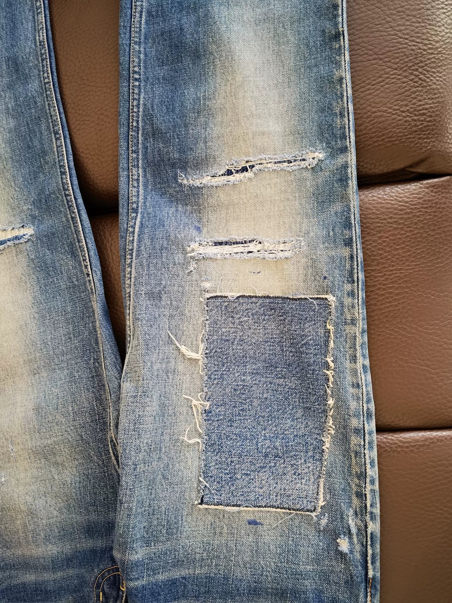 Visvim 18SS 03D14 Washed Jeans