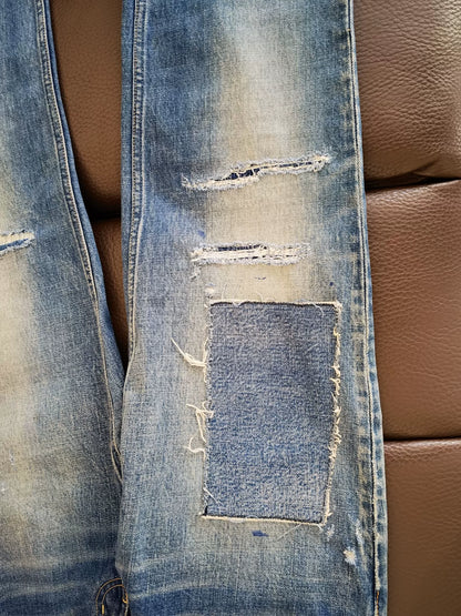 Visvim 18SS 03D14 Washed Jeans