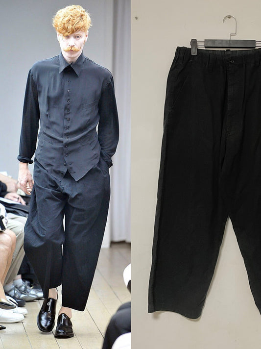 Yohji Yamamoto S/S11 Wide Leg Work Pants