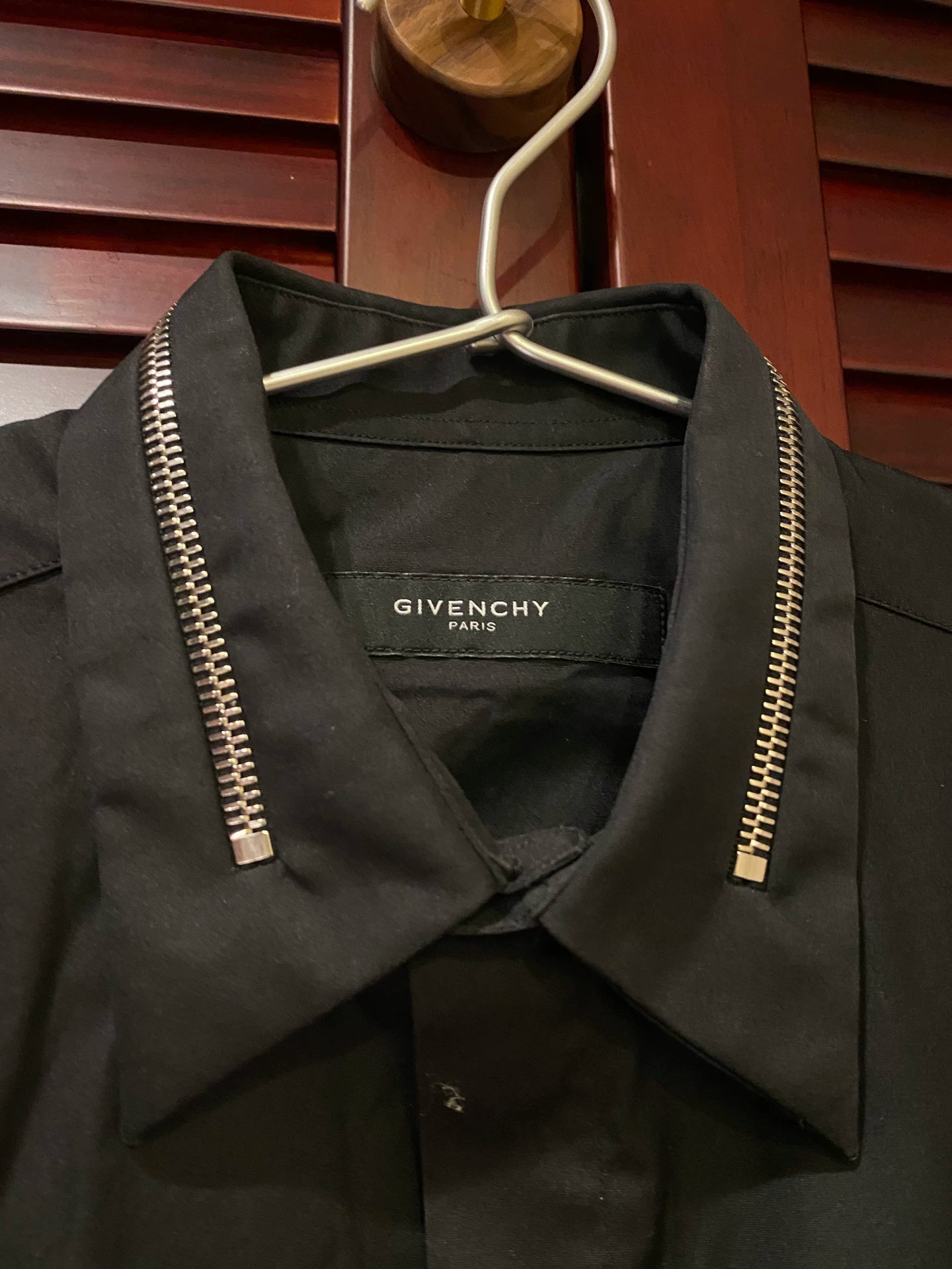 Givenchy Black Men's Shirt Size 37