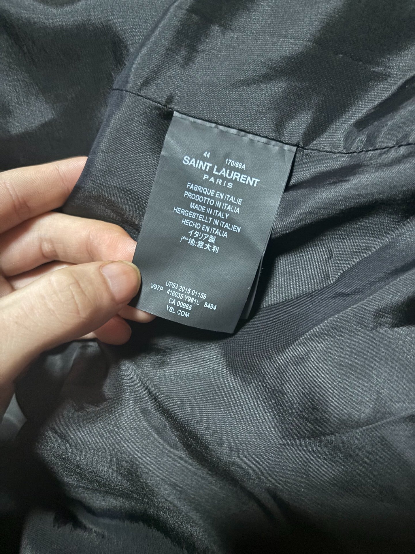 saint laurent tiger eagle bomber jacket