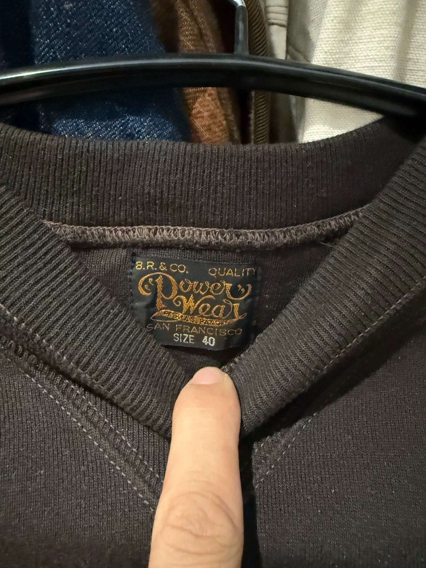 vintage Fleece Hoodie Freewheelers Riley 4 Port