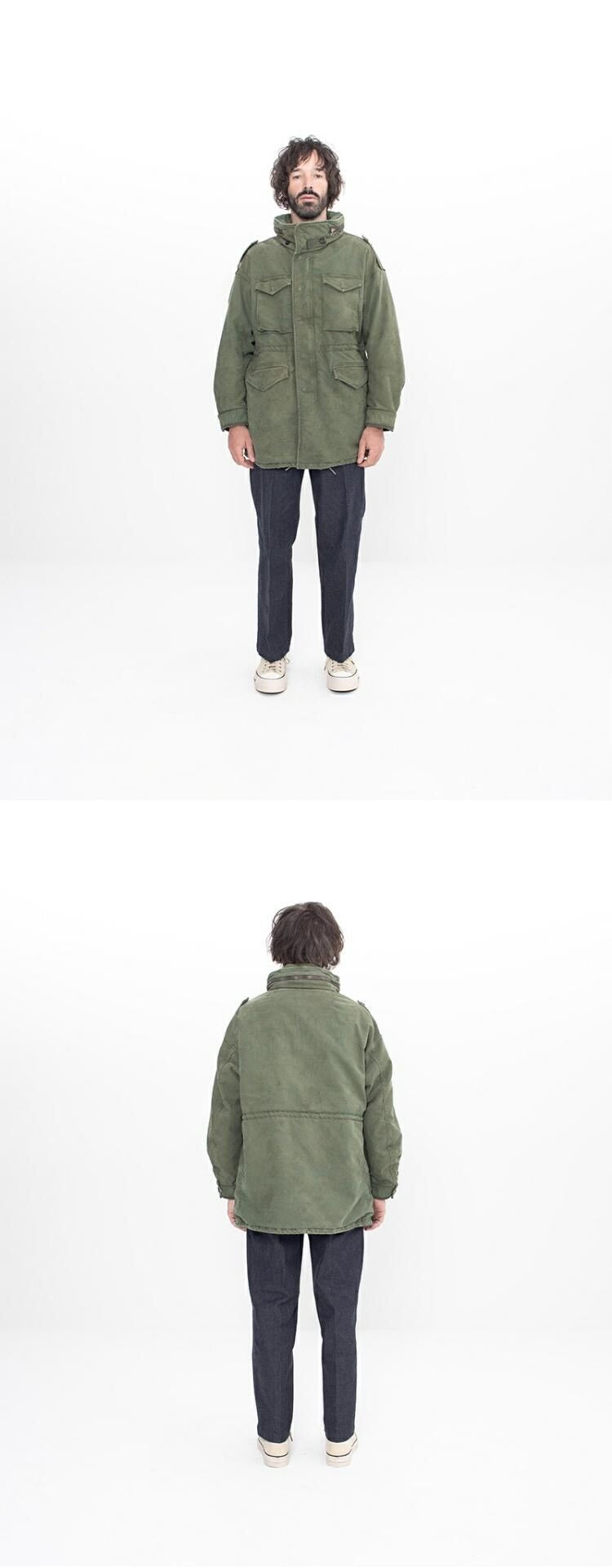 VISVIM BICKLE DMGD M65 Military Jacket