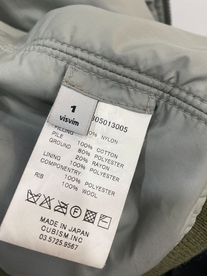 visvim ma-1 spot jacket with mud dye