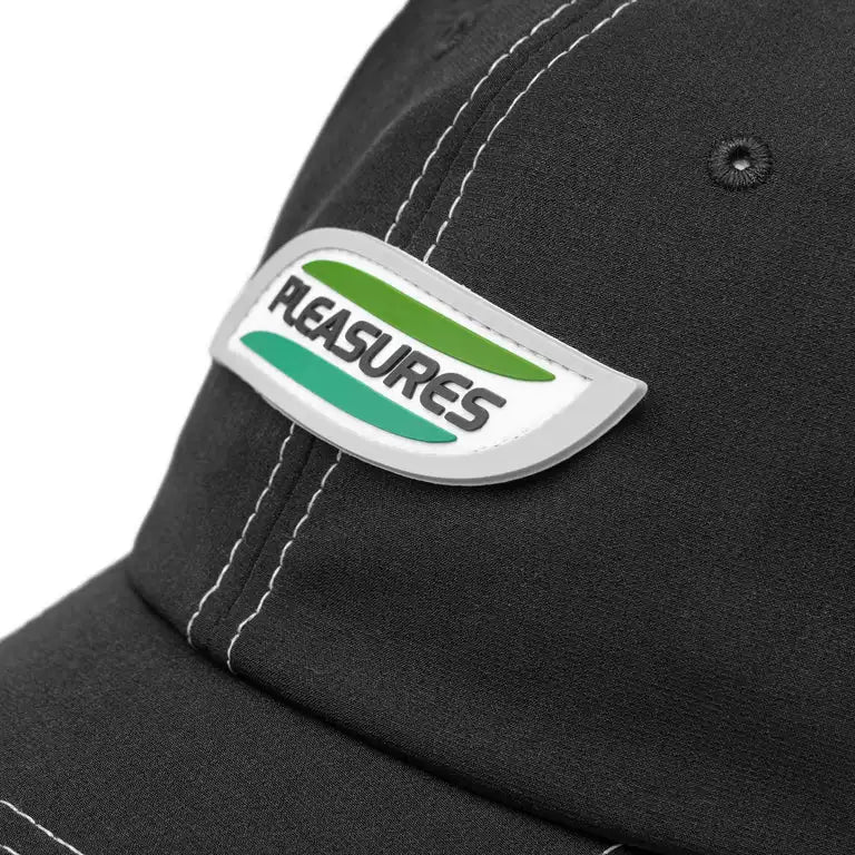 pleasures nylon baseball cap with logo