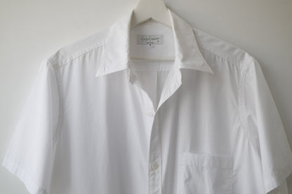 Yohji Yamamoto 22SS Back Button Short-Sleeve Shirt