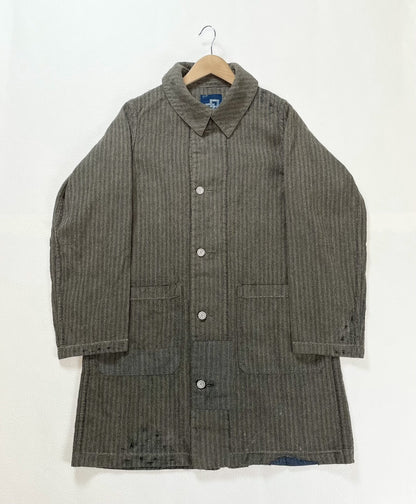 visvim ict grease monkey wool blend coat