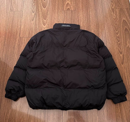 black descendant mummy padded jacket