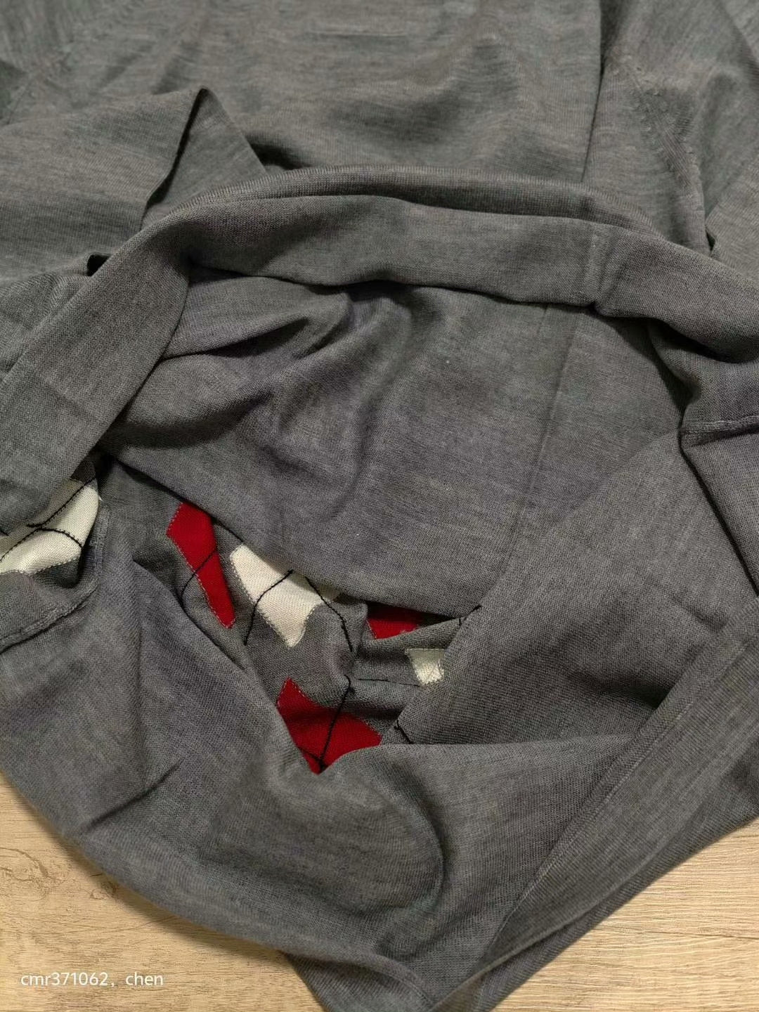 visvim diamante crew neck knit