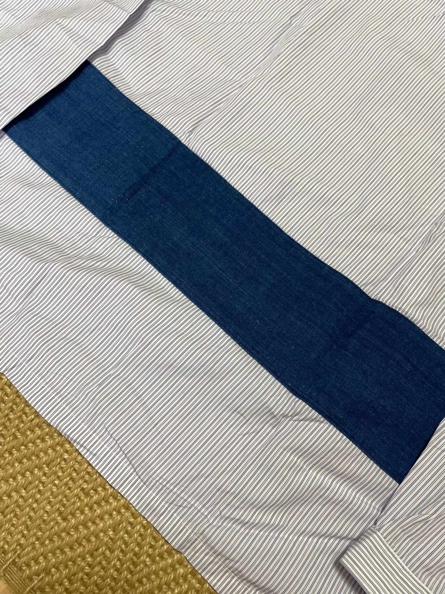 VISVIM KERCHIEF BORDER Stripe Shirt