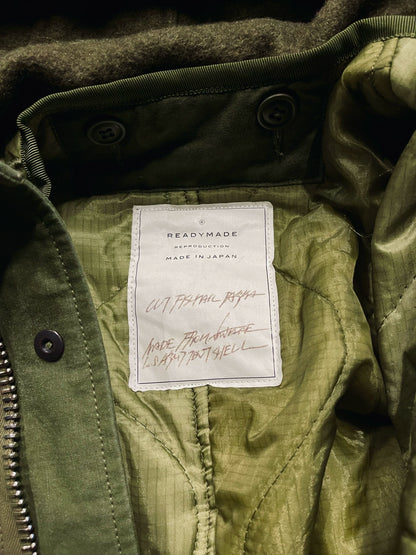 military fishtail parka jacket by readymade