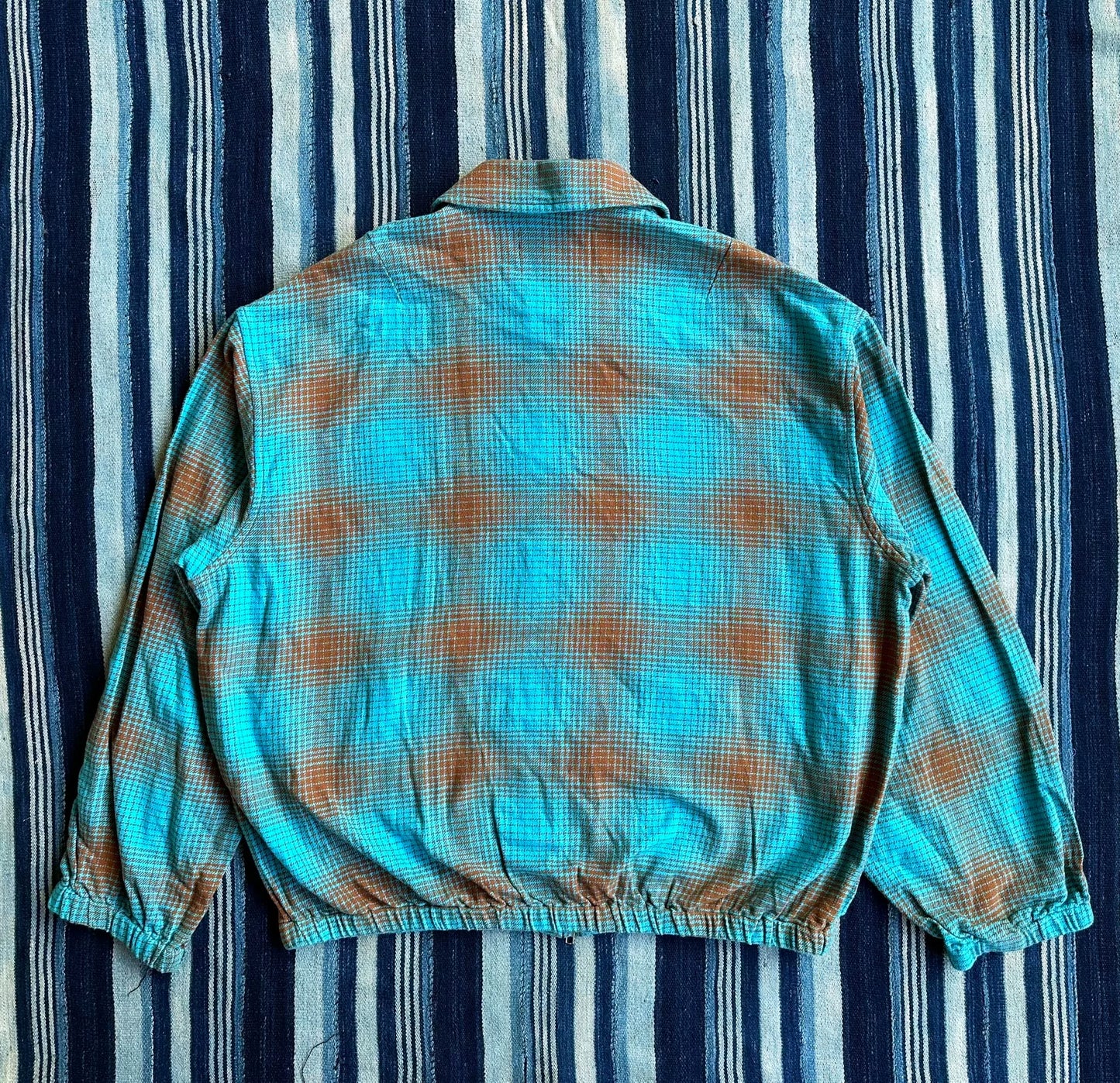 ombre plaid blouson jacket from noma t.d.