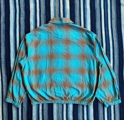 ombre plaid blouson jacket from noma t.d.