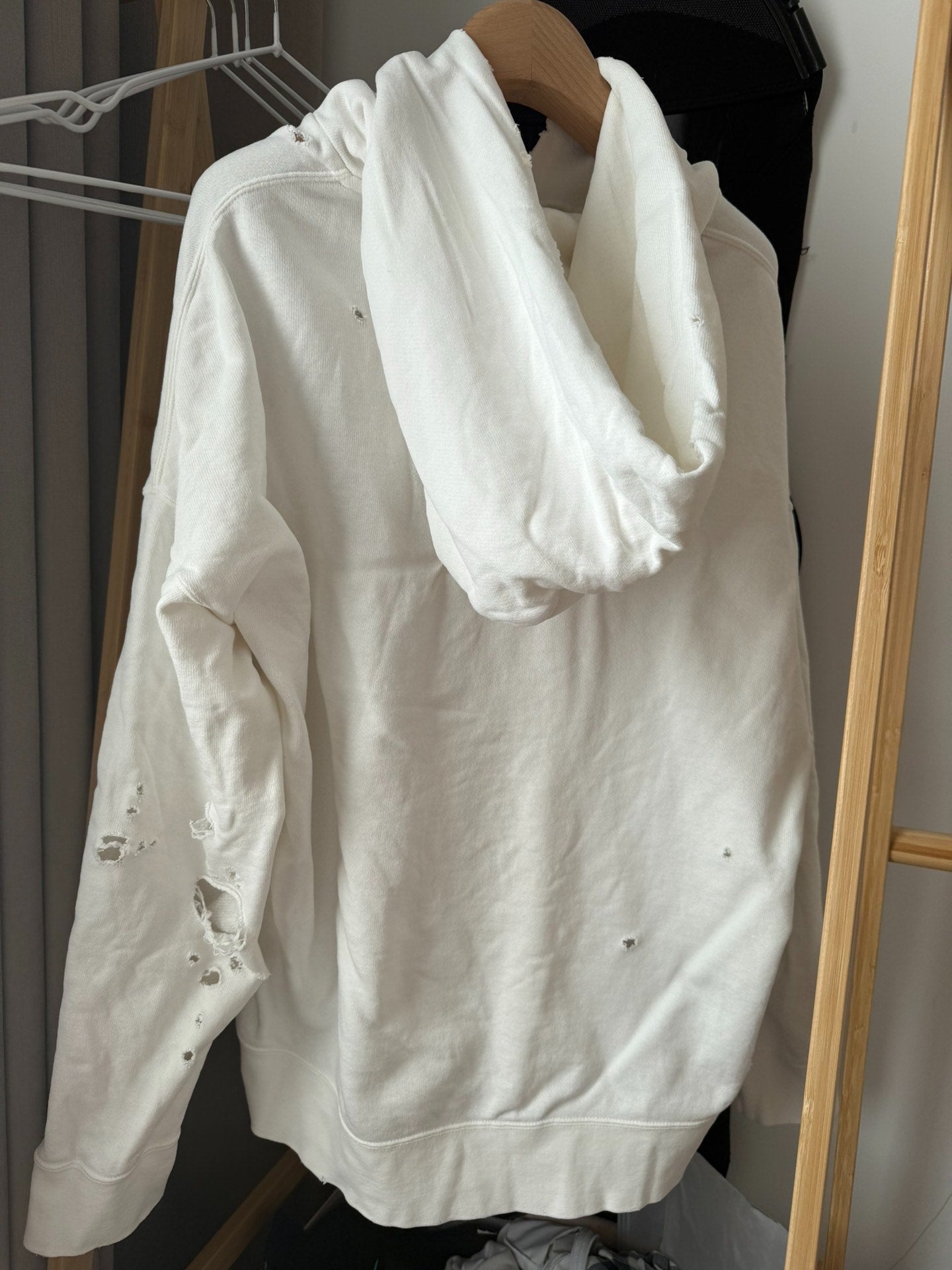 VISVIM 21SS AMPLUS Distressed Hoodie