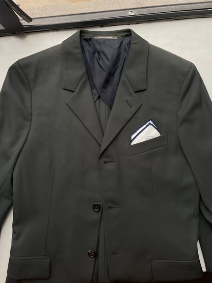 YSL 2011 Vintage Dark Green Blazer