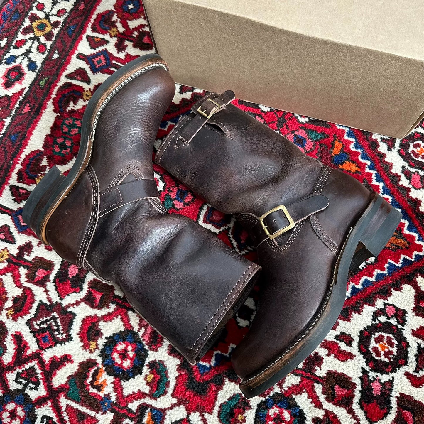 Wesco Boss Engineer Boots 8.5E