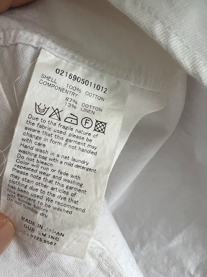 limited edition white shirt with embroidery