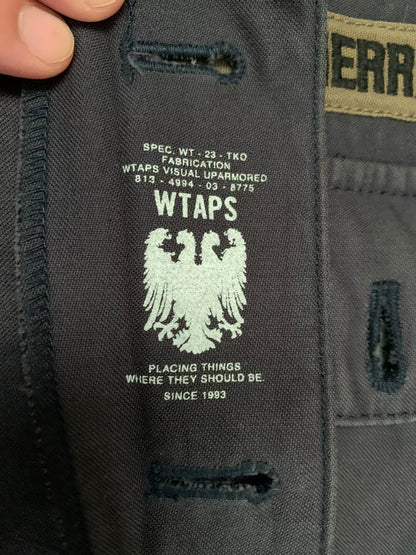 WTAPS 15AW Jungle LS Two Pocket Navy S