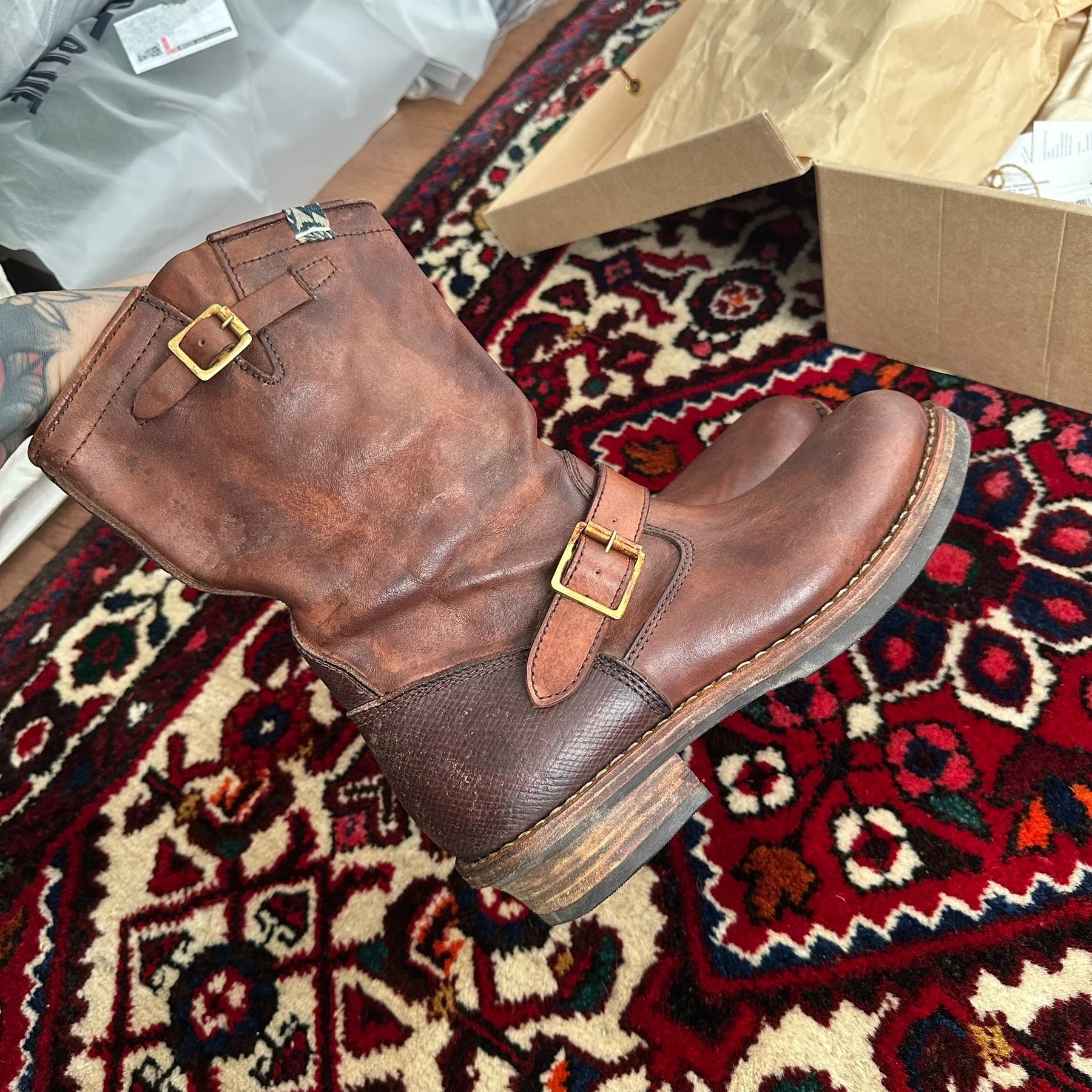 VISVIM 25AW ICT T.W.O. Engineer Boots 8