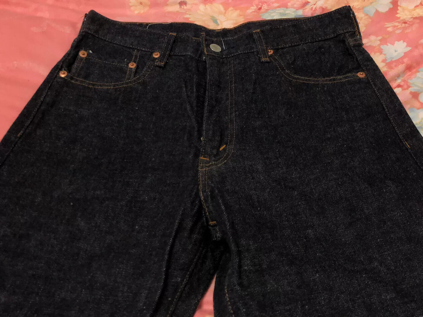 LVC Levi's 502 J22 Raw Denim Jeans