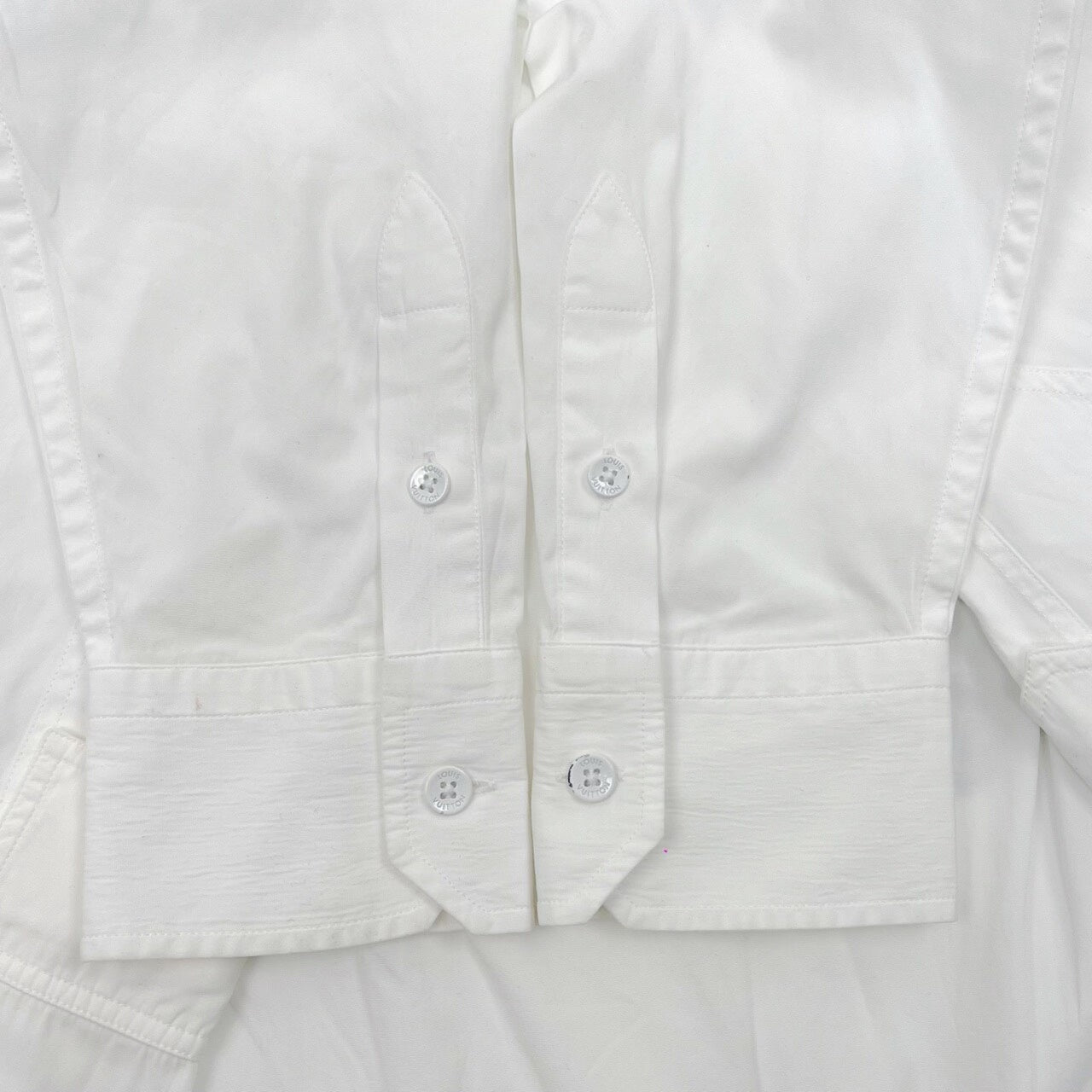 Louis Vuitton White Peace Dove Logo Shirt