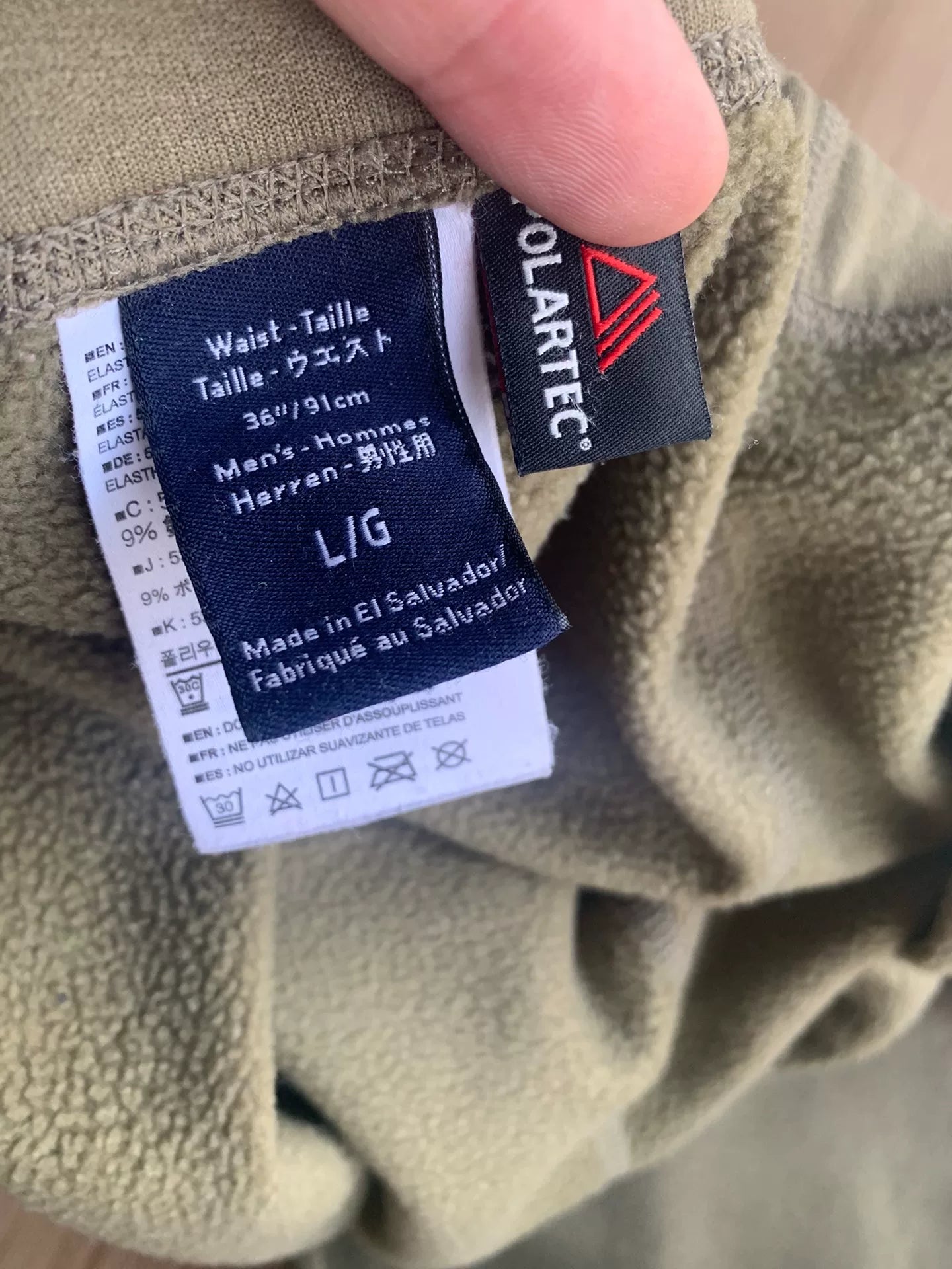 arcteryx leaf rho thermal pants size medium