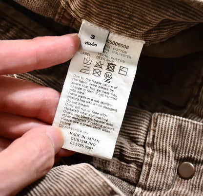Visvim ICT Fluxus Cords N.D. 03