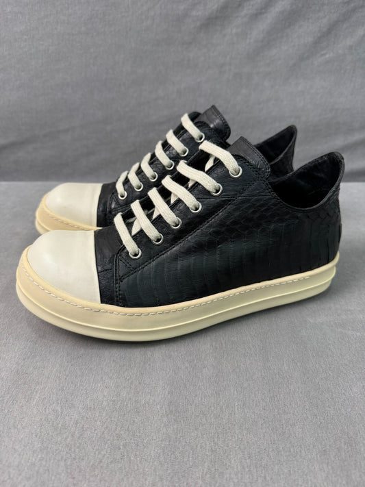 Rick Owens Special Leather Low-Top Sneakers