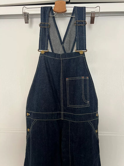 denim overall dungarees with premium craftsmanship