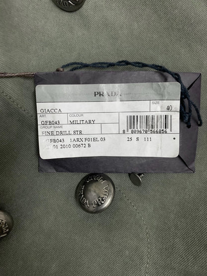 Prada SS11 Oil Stain Jacket