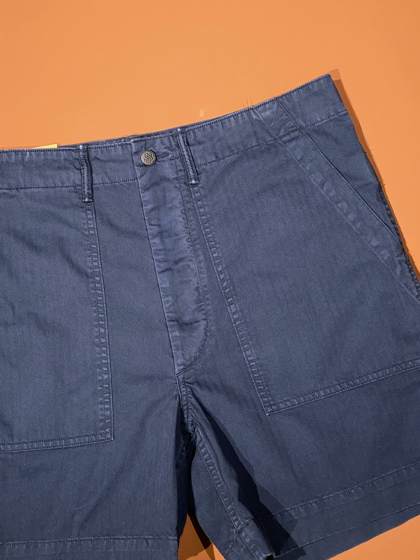 RRL Thirteen Star Herringbone Shorts