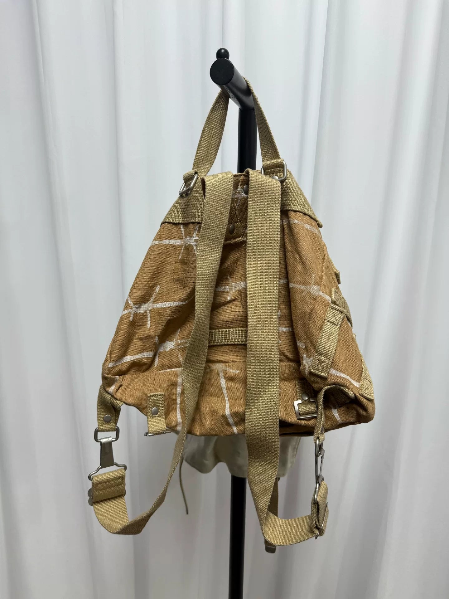 junya watanabe military multi-pocket backpack