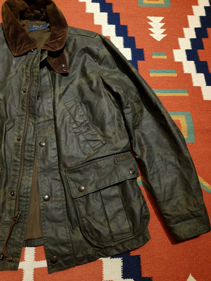 Camouflage Waxed Jacket by Ralph Lauren