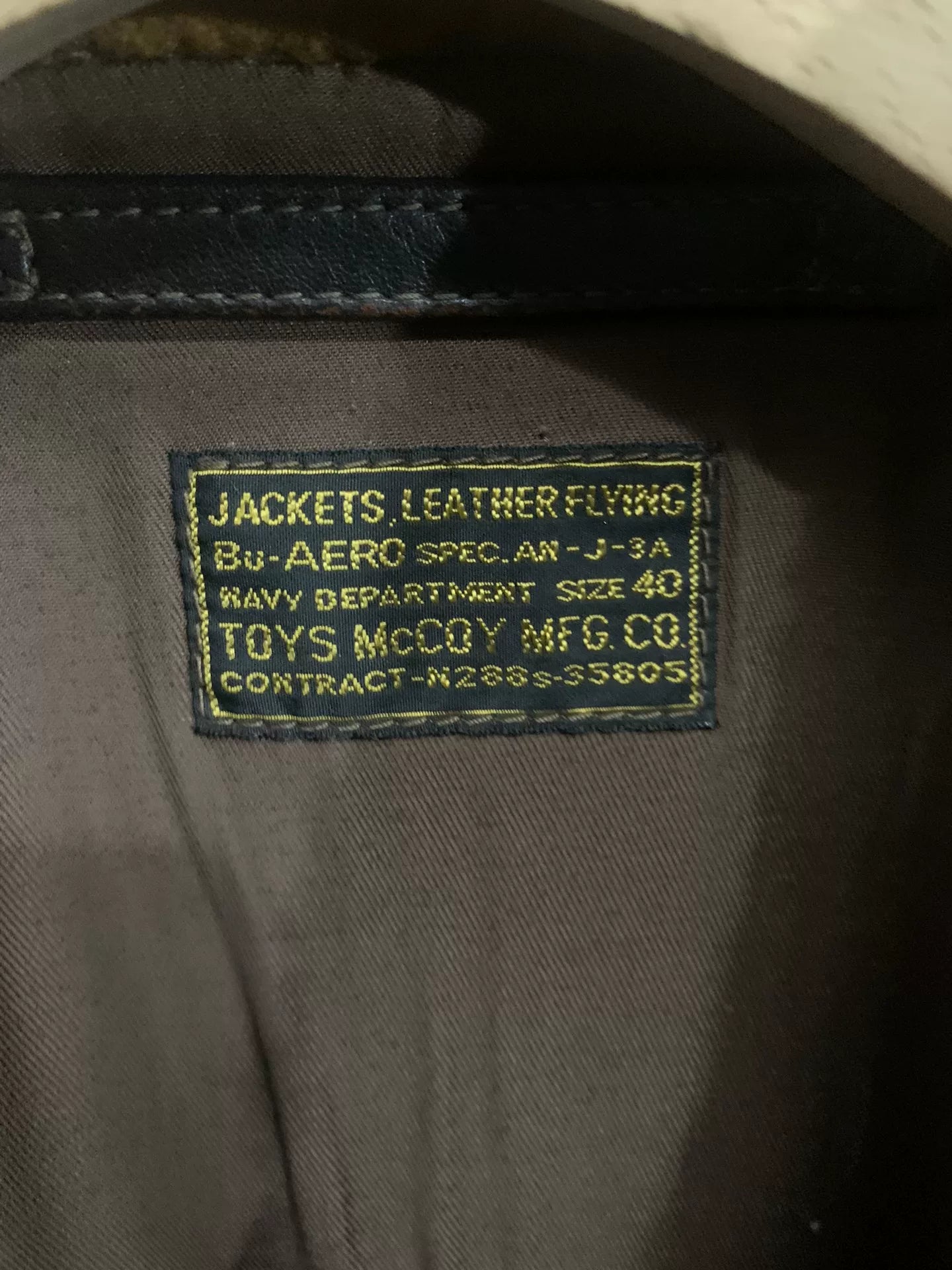 toys mccoy g-1 air force jacket